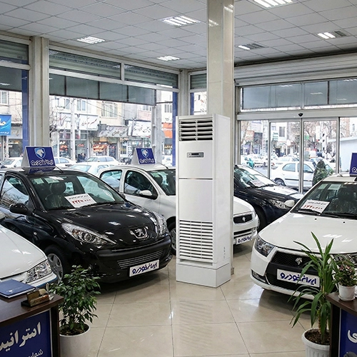 کولر گازی 36000 ایستاده ایران رادیاتور مدل IAC-36CH/FS-R/A